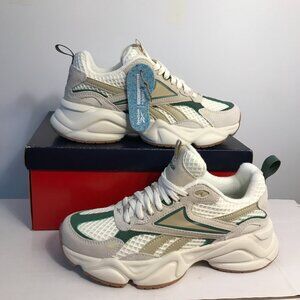 New Reebok Charge Leather Women's Sneakers, Sizes 7W, with "Chunky" Sole